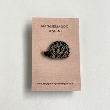 Hedgehog enamel pin badge