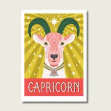 Capricorn Zodiac A4 Digital Art Print
