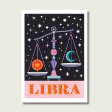 Libra Zodiac A4 Digital Art Print